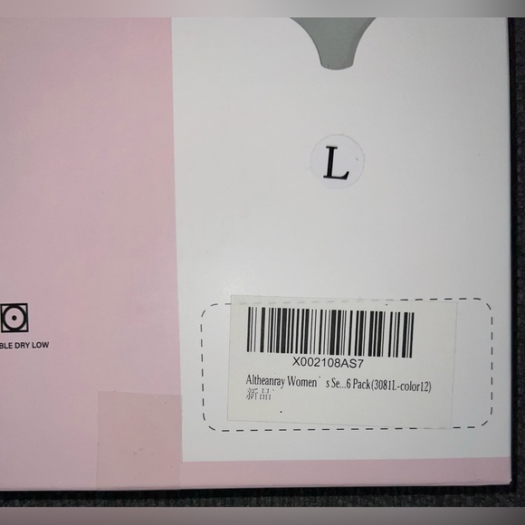 ALTHEANRAY Women’s Seamless Hipster Underwear No Show Panties Multi-Pack - NWT - Picture 8 of 8